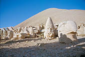 Nemrut Dagi Milli Parki, the tomb of King  Antiochos I, west terrace